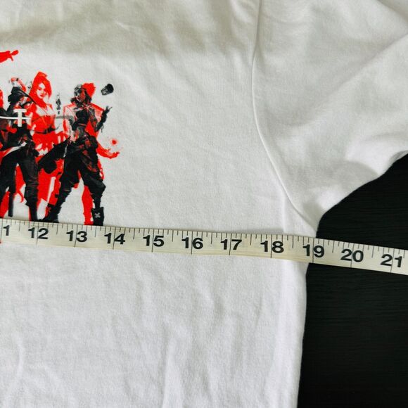Riot Games Shirt Mens Small Valorant Protocol Agents Tee Tshirt VLNRT 2024 White - Picture 7 of 9
